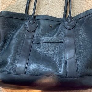 LL Bean Leather Tote